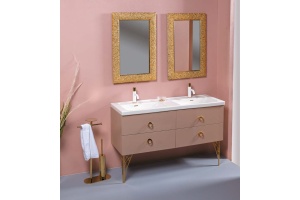 Раковина-столешница Armadi Art NeoArt двойная 140 белый - 2