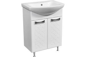 Тумба под раковину Stella Polar Ванда 60 белый