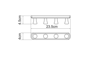 Крючок Wasserkraft K-1074 - 2