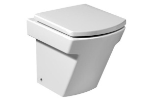 Унитаз приставной Roca Hall с крышкой, белый (347627000)