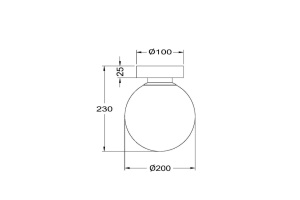 Настенный светильник Maytoni Basic form MOD321WL-01B1 - 2