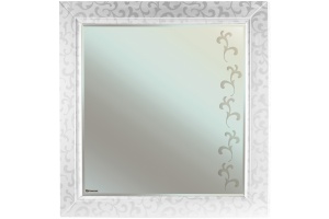 Зеркало Bellezza Маргарита 75 белое