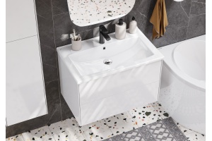 Комплект мебели Aquaton Сохо 60 белый глянец - 2