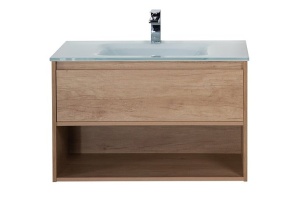 Тумба с раковиной BelBagno Kraft 100 светлое дерево