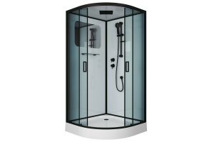 Душевая кабина Niagara Premium NG-6901-01 BLACK 90х90х210 черная