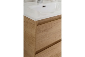 Тумба под раковину Belbagno Kraft 39 80 светлое дерево - 2