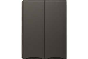 Шкаф подвесной Style Line Бергамо мини 60 черный