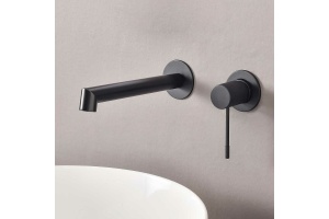 Смеситель для раковины встраиваемый Vincea Desire черный матовый - 2