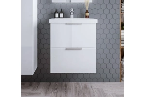 Тумба под раковину Бриклаер Хелена 60 белый (4627125416354)