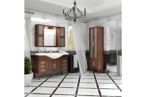 Мебель для ванной Opadiris Мираж 120 светлый орех - 3