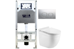 Комплект Weltwasser AMBERG 506 ST + HEIMBACH 004 GL-WT + AMBERG RD-CR (10000006880)