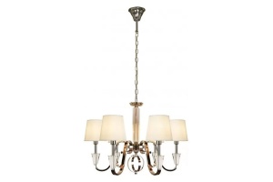 Подвесная люстра iLamp Alesti P2424-6 Nickel - 3