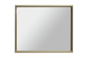 Зеркало Allen Brau Reality 90 с подсветкой латунь матовый - 2