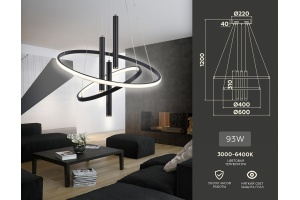 Подвесной светильник Ambrella FL FL5372 - 3