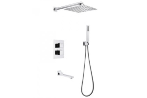 Душевая система Abber Daheim хром (AF8250)
