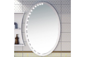 Зеркало Aquanet Опера / Сопрано 70 белое