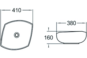 Рукомойник SantiLine SL-1026 - 2