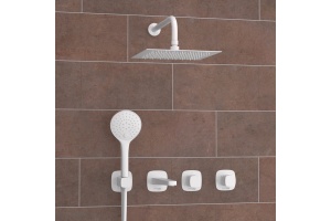 A9551.267.316.146.254.328.156.155 Встраиваемый комплект для ванны с верхней душевой насадкой, лейкой