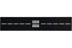 Накладка для сифона Allen Brau Infinity для поддона 140х90 черный матовый