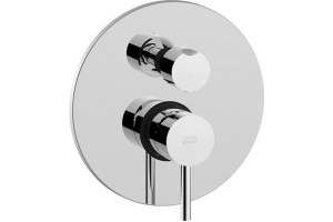 Смеситель Paffoni Light LIG019CR С ВНУТРЕННЕЙ ЧАСТЬЮ, для ванны с душем