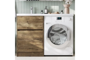 Комплект мебели Aquaton Лондри 60 светлое дерево - 2