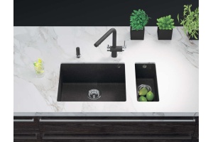 Дополнительная мойка Omoikiri Bosen 20-U-BL черная - 2