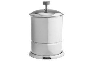 Ведро для мусора Boheme Royal Cristal хром глянцевый