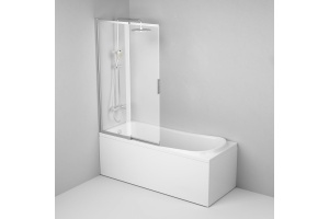 Шторка на ванну AM.PM Like W80S-100PS-150MT - 3