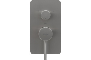 Смеситель для ванны с душем Allen Brau Priority сталь матовый - 2