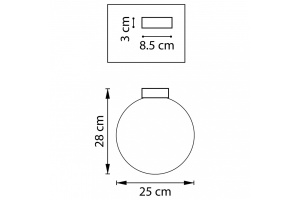Накладной светильник Lightstar Globo 812037 - 2
