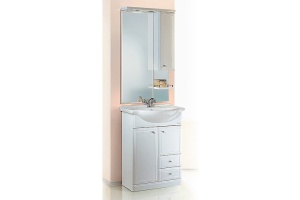 Зеркало-шкаф Aqwella Барселона 50 см (Ba.02.55) - 2