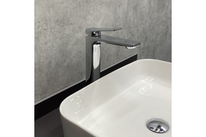 COMFORTY. Смеситель для раковины, картридж 35 мм, хром, FC071B-CCT