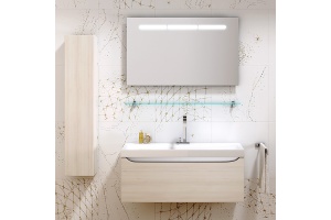 Тумба с раковиной Aqwella 5 stars Верона 80 акация - 3