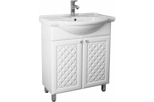 Тумба под раковину Style Line Канна 75 белая - 2