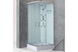 Душевая кабина BelBagno Uno Cab A 2 90 P Cr TOP