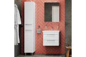 Мебель для ванной STWORKI Копенгаген 60 белая