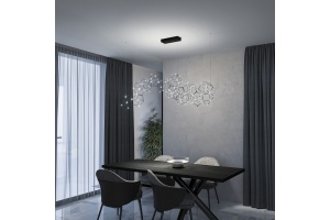 Подвесная люстра Eurosvet Uma 90168/14 черный жемчуг - 2