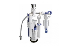 Механизм слива для низкого бачка Kerasan хром (751390)