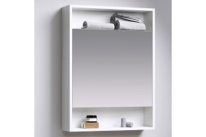 Зеркало-шкаф Aqwella City 60 дуб канадский