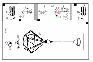Подвесной светильник Eglo ПРОМО Tarbes 94194 - 3