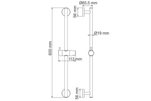 A122 Стойка для душа - 3