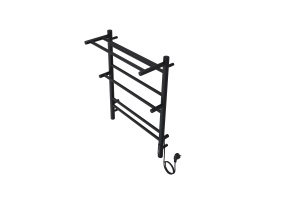 Полотенцесушитель электрический Aquatek Альфа П7 500х700, quick touch, черный муар - 2