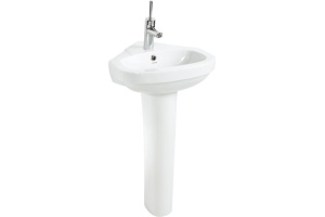 Рукомойник Creavit Corner VT145 с пьедесталом