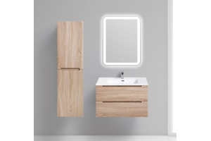 Шкаф-пенал BelBagno Etna 40 L rovere bianco - 2