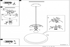 Подвесной светильник Eglo ПРОМО Rondo 85261 - 2