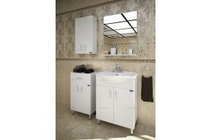 Шкаф СанТа ПШ 40х70 2 двери - 3