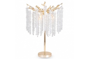 Настольная лампа декоративная Freya Mineral FR1010TL-03G