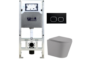 Комплект Weltwasser AMBERG 506 ST + SALZBACH 004 MT-GR + AMBERG RD-BL (10000006935)