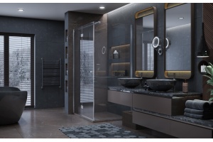 Душевой уголок Ambassador Diamond 12011108L 120х90 см - 2