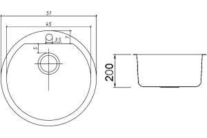 Металлическая мойка Seaman SMC-510V (SMC-510V-Antique.A) - 2